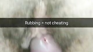 Its not cheating its  just a pussy rubbing! - Milky Mari