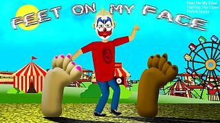 Feet On My Face by FlipFlop The Clown (Foot Fetish Rap Song)