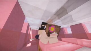 I fuck a hostess in the plane on minecraft [loud moans]