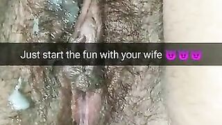 Just start the fun with that fertile cheating MILF pussy!