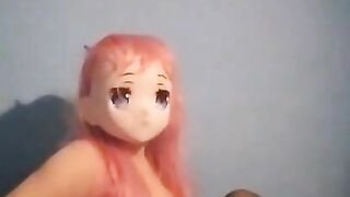 Zero Two undressing on cosplay - Shirotaku Kigurumi