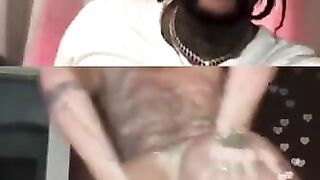 LATINA PUTS ON A SHOW WITH A DILDO ON RAPPER GOLD GAD INSTAGRAM LIVE