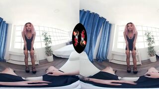 Vrlatina - Big Boobs Latina Riding Creampie VR