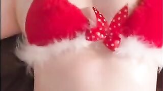 Tik Tok Challenge Christmas Ver. 1 / エロ過ぎてbanされたTik Tok セックス