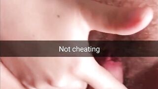 Not inside- not cheating!  -cuckold captions- Milky Mari