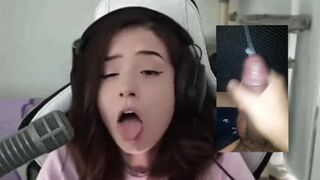 POKIMANE jerking off 3