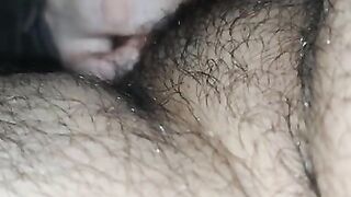 Step mom best blowjob close up with cum in mouth and swallowing all cleaning step son dick