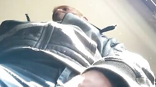 Wanking black dick with big balls Mount Men Rock Mercury Masturbation