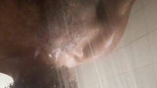 Could you get me wetter than this shower bitch? Thick hairy cock dripping Mount Men Rock Mercury