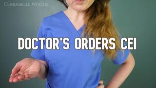 Doctor's Orders Cum Eating Instructions JOI Nurse CEI Femdom POV