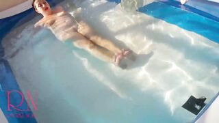 Underwater pussy show. Mermaid fingering masturbation Cam 2 2