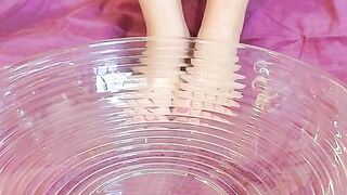 Foot Fetish Food Porn - Feet in a Giant Bowl of Wet Cereal