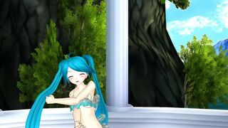 【MMD】Multiple Future Quartet [HC Miku]【R-18】