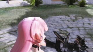 【MMD】Tda Devil Luka Junjou Skirt【R-18】