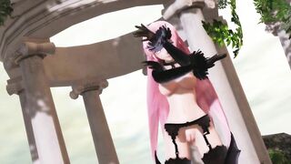 【MMD】Tda Devil Luka Junjou Skirt【R-18】