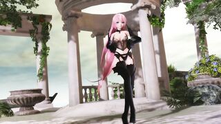 【MMD】Tda Devil Luka Junjou Skirt【R-18】