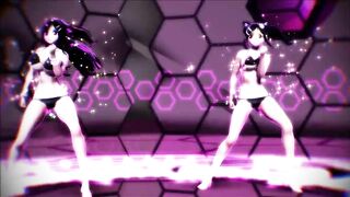 【MMD】Hybrid v3【R-18】