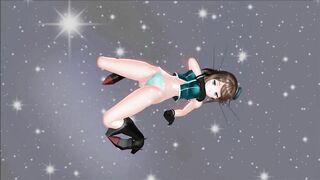 【MMD】Maya - Bikini Dance【R-18】