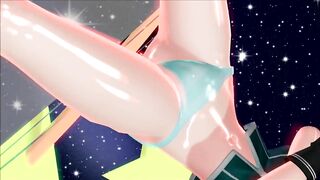 【MMD】Maya - Bikini Dance【R-18】