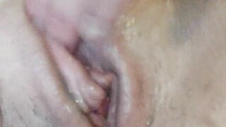 Squirt pussy closeup