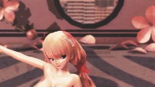 【MMD】Angela Balzac Girls【1080p 60fps】【R-18】