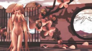 【MMD】Angela Balzac Girls【1080p 60fps】【R-18】