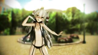 【MMD】Amatsukaze - Galaxias【R-18】