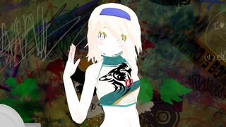 【MMD】TDA Alice cheer Bangerz【R-18】