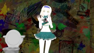 【MMD】TDA Alice cheer Bangerz【R-18】