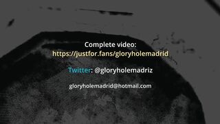 Straight 18 years Latin very horny and with hairy cock comes to Gloryhole for the first time.