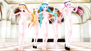 【MMD】Marine Dreamin【R-18】