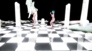 【MMD】Checkmate feat-Nami & Vivi【R-18】