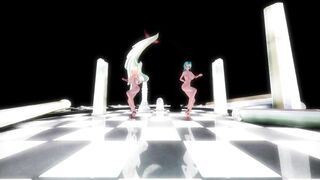 【MMD】Checkmate feat-Nami & Vivi【R-18】