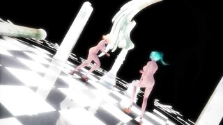 【MMD】Checkmate feat-Nami & Vivi【R-18】