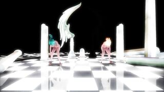 【MMD】Checkmate feat-Nami & Vivi【R-18】