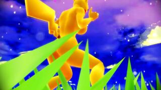 【MMD】Pikachu Pokemorph - Remix【R-18】