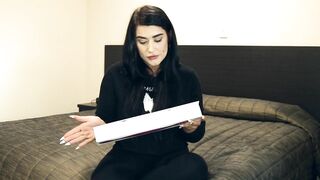 New Zealand Pornstar Koby Wilde Unboxes Sex Toy