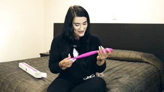 New Zealand Pornstar Koby Wilde Unboxes Sex Toy