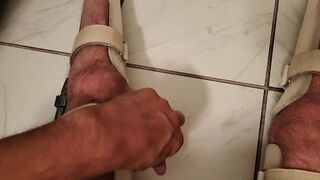 Paraplegic Putting Leg Braces On - First Person View