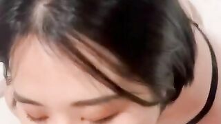 Amatuer Asian deep throat POV (dorany)