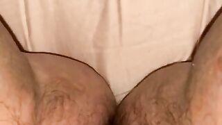 Masterbating while wife is in other room