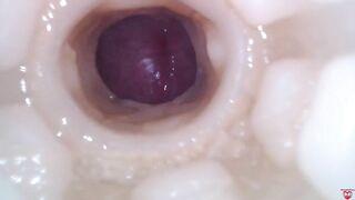 Super cum in vagina. Excellent internal camera