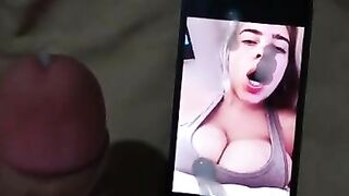 perfect tits! Cum tribute