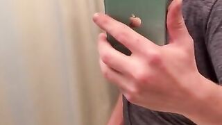 Skinny college guy shows everything in 6 and a half minute shower video!