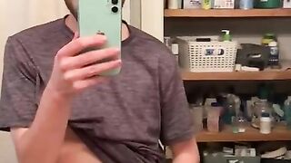 Skinny college guy shows everything in 6 and a half minute shower video!