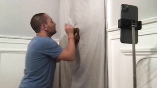 Thick D college dude comes to my glory hole