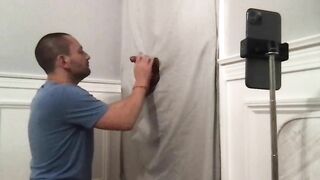 Thick D college dude comes to my glory hole