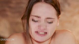 Amateur Teen Cries as She Whipped