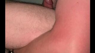 SELF SUCKING AND PUMPING LOAD INTO MY THROAT