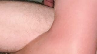 SELF SUCKING AND PUMPING LOAD INTO MY THROAT